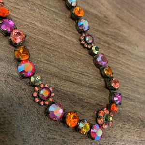 Sorrelli Crystal Iridescent Stone Necklace